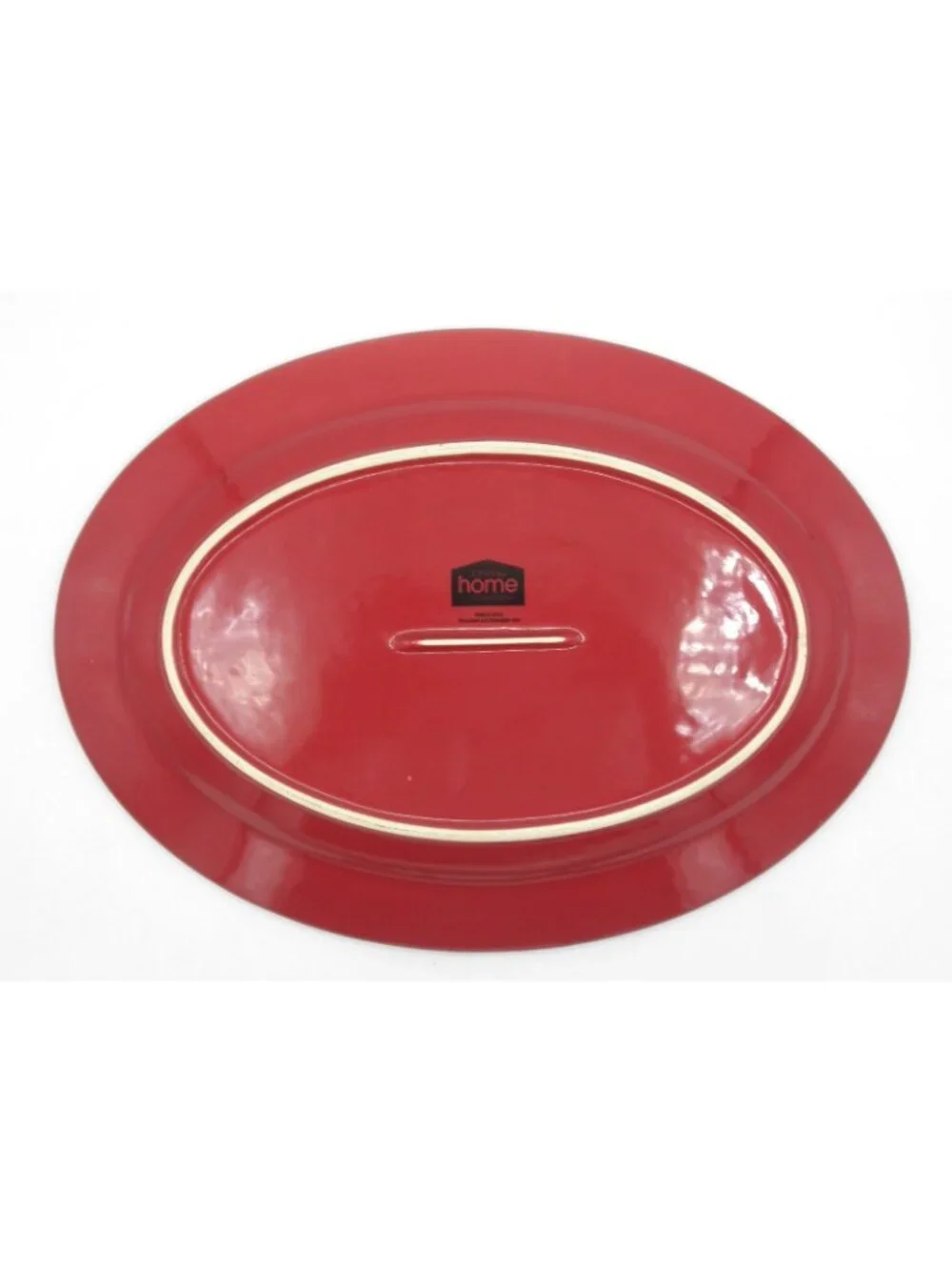 Athena Red by JC Penney Oblong Serving Trays set of 2 Pattern Code: JCPATHR